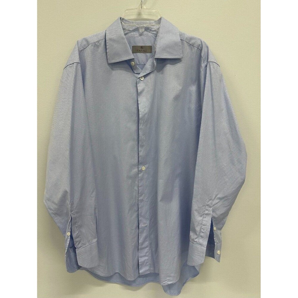 Blue Canali Dress Shirt 41-16 33/34